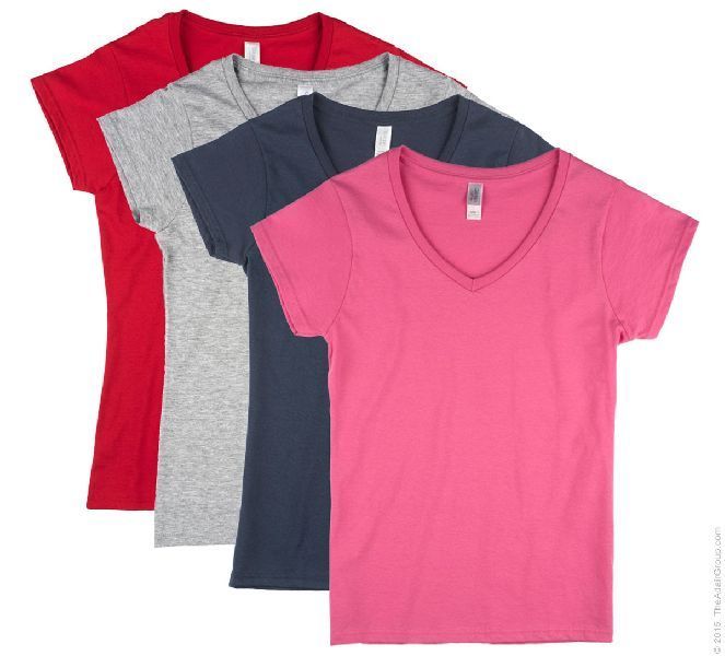 Assorted Ladies V Neck large