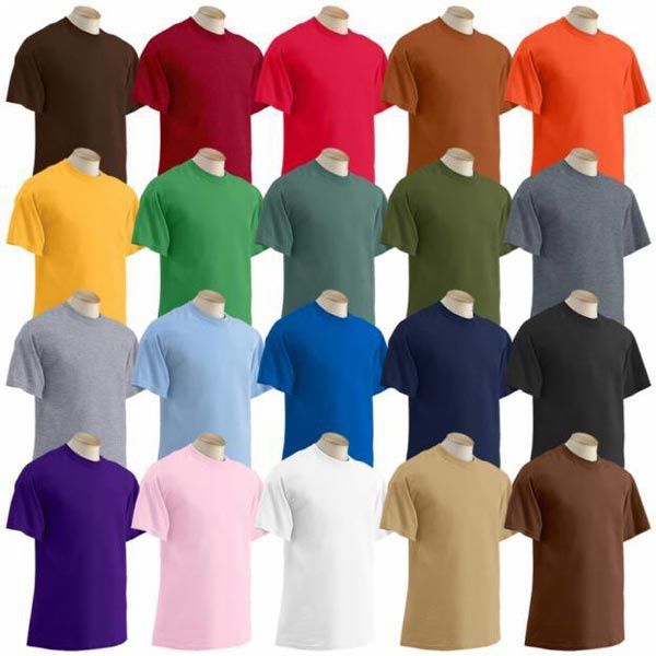 Mens Plain Round Neck T-shirt