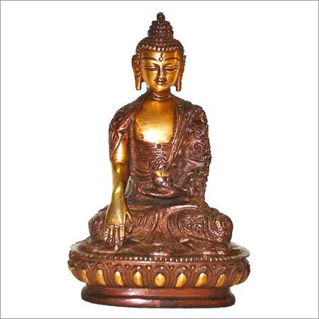 Brass Buddha Statue 02