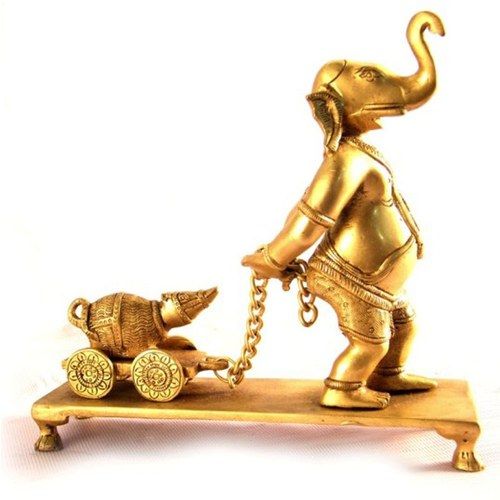 Brass Ganesh Statue 01