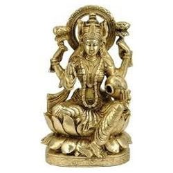 Brass Laxmi Statue 02