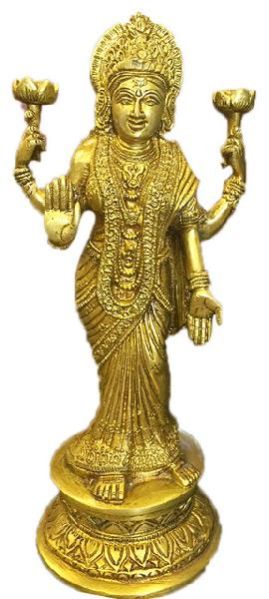 Brass Laxmi Statue 04