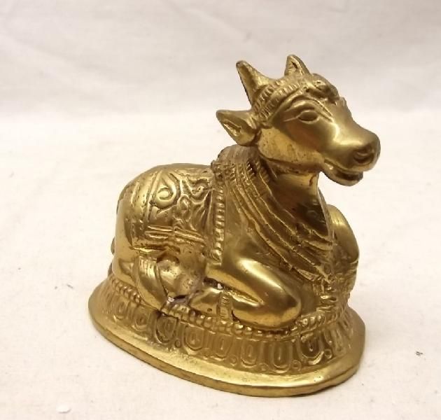 Brass Nandi Statue 07