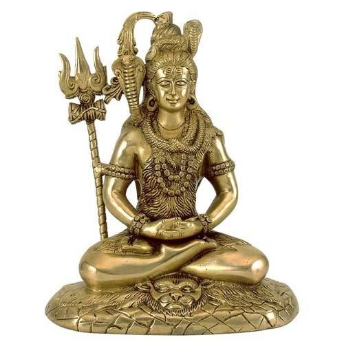 Brass Shiva Statue 01