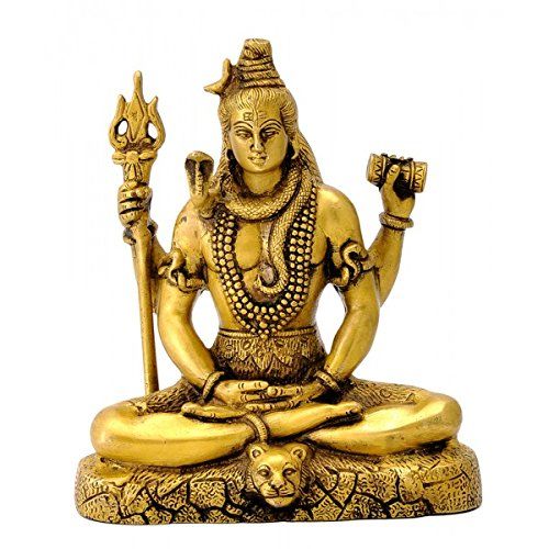 Brass Shiva Statue 02