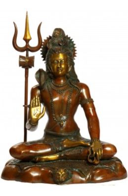 Brass Shiva Statue 04