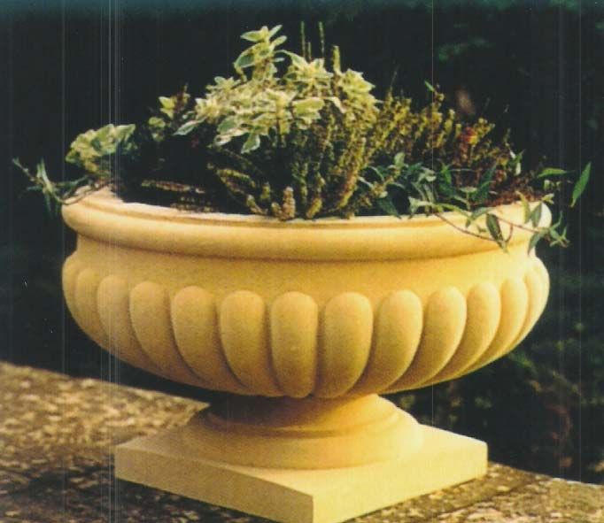 Stone Flower Pot 01