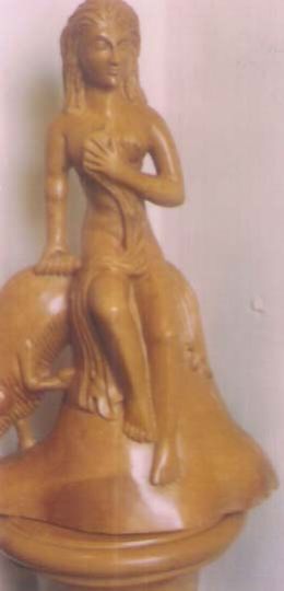 Stone Lady Statue 01