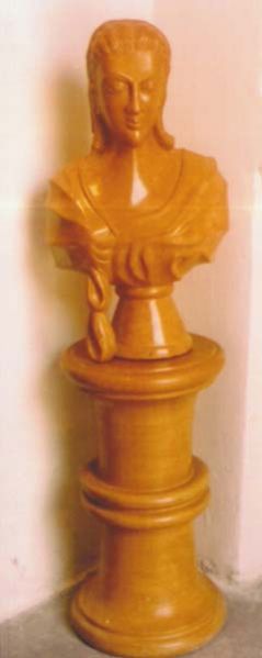 Stone Lady Statue 02