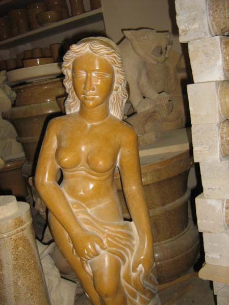 Stone Lady Statue 03