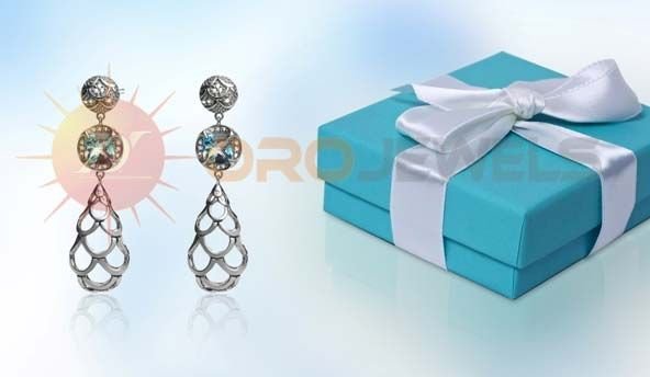 Fancy cz diamond Earrings