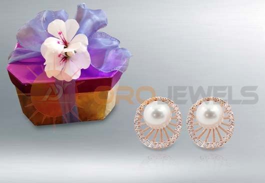 Rose Gold Earrings