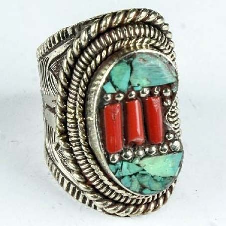 Antique Tibetan Rings (RN7657)