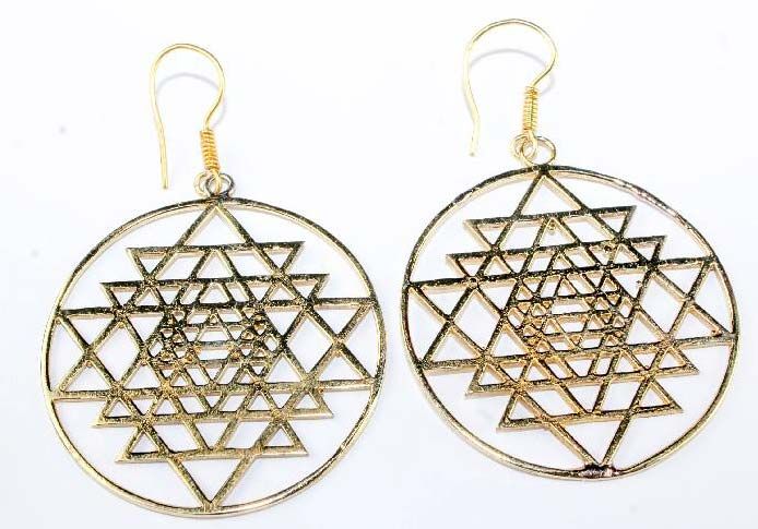 Brass Earrings 01