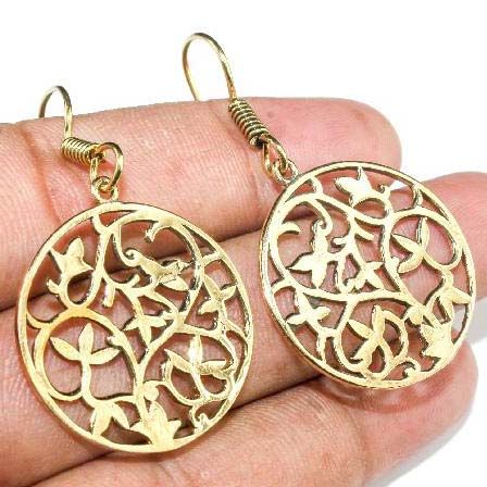 Brass Earrings 05
