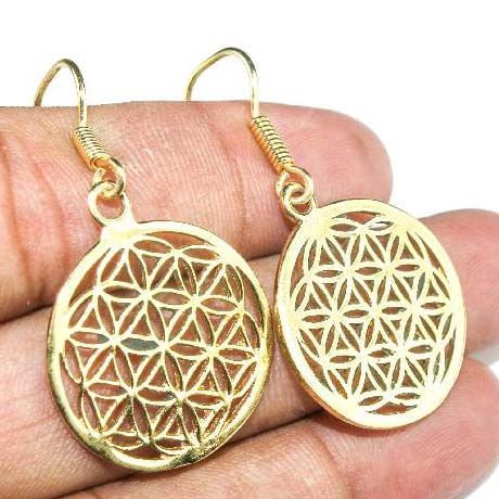 Brass Earrings 07