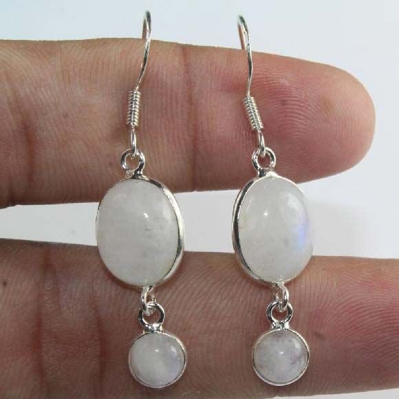 Semi Precious Stone Studded Earrings 07