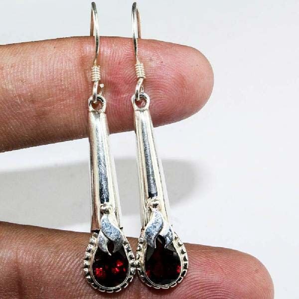 Semi Precious Stone Studded Earrings 15