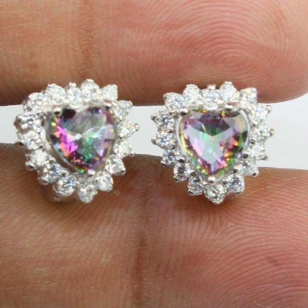 Semi Precious Stone Studded Earrings 19