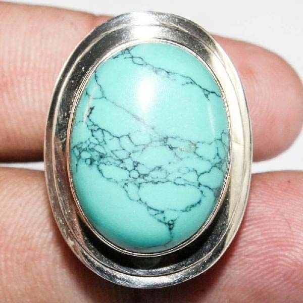 Semi Precious Stone Studded Ring 10