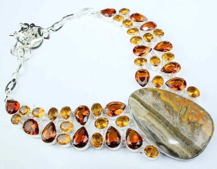 Silver Overlay Necklaces 13