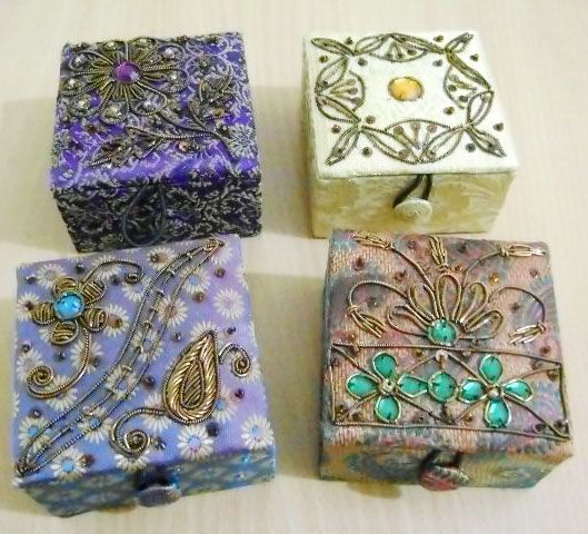 Decorative Beaded Boxes 03