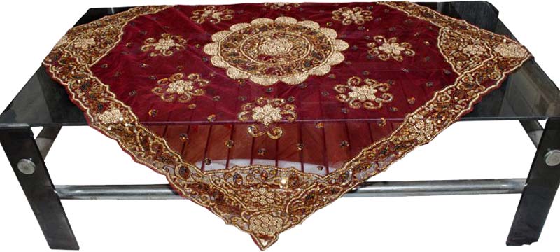Net Velvet Table Cover 06