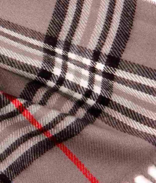 Check And Stripe Muffler SA-2039