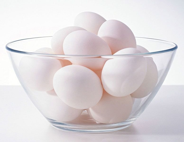 White Poultry Eggs