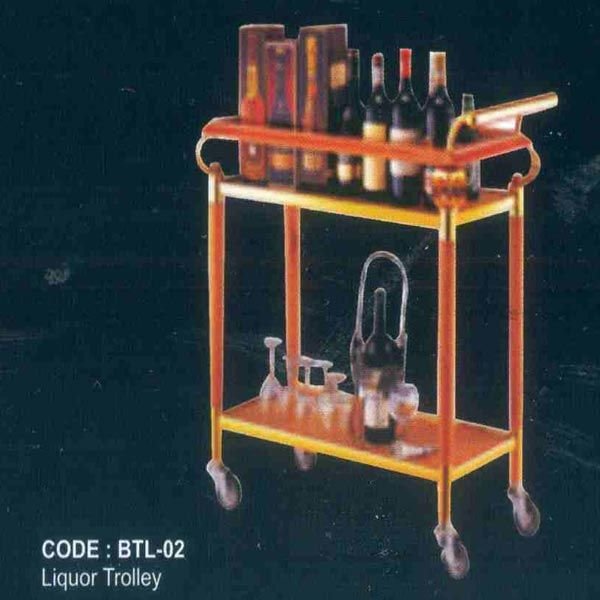 Code : BTL-02 (Liquor Trolley)