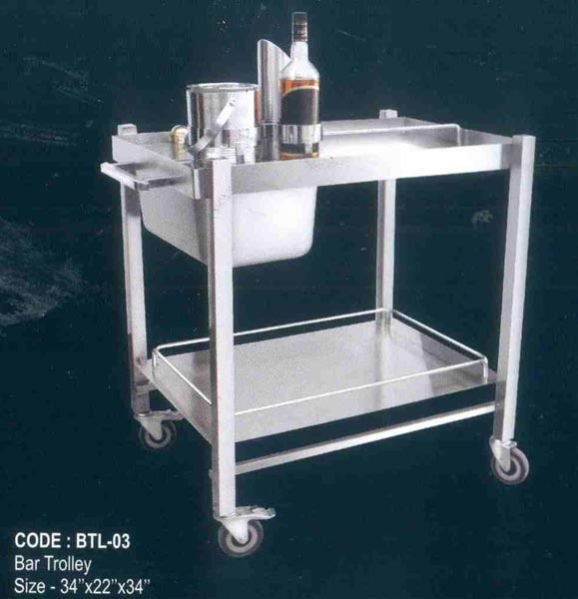 Code : BTL-03 (Bar Trolley)