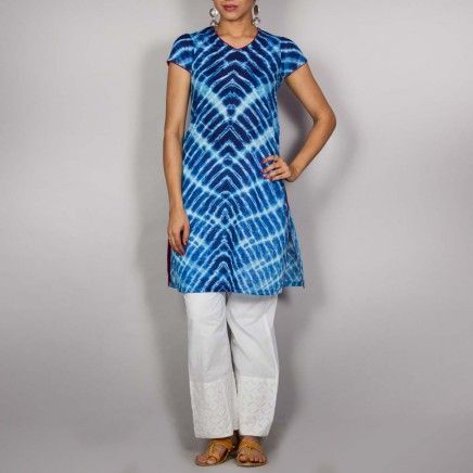 Cotton Shibori Kurti 02