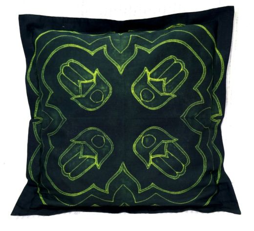 Shibori Cotton Cushion Cover 05