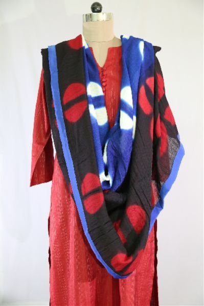 Shibori Woolen Shawls 03