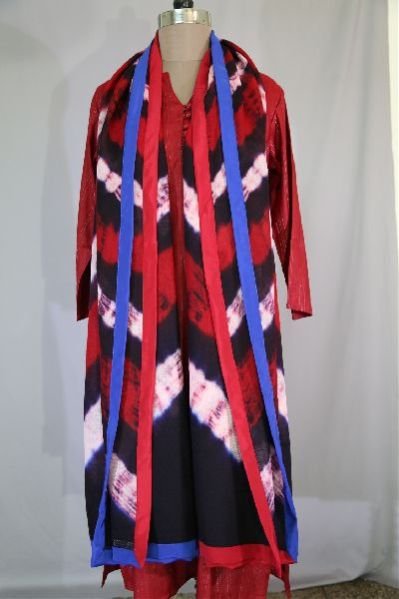 Shibori Woolen Shawls 10