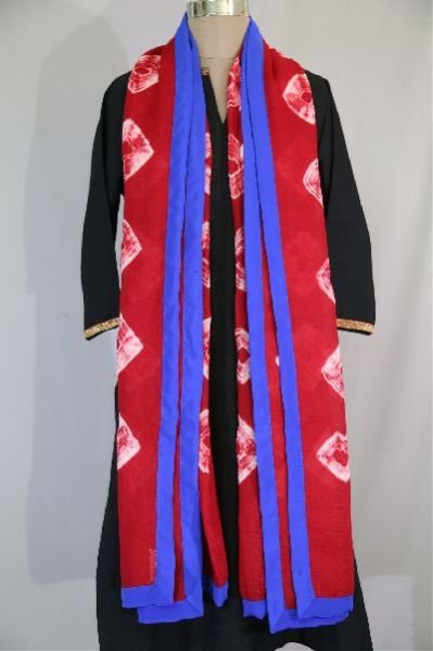 Shibori Woolen Shawls 12