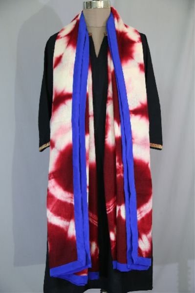 Shibori Woolen Shawls 14