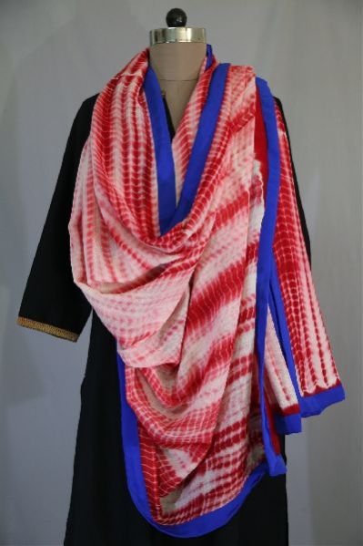 Shibori Woolen Shawls 15
