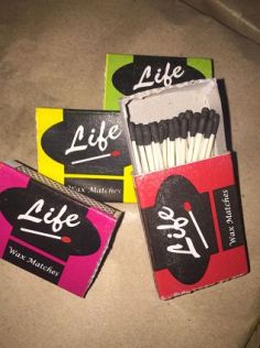 Wax Safety Matches 01