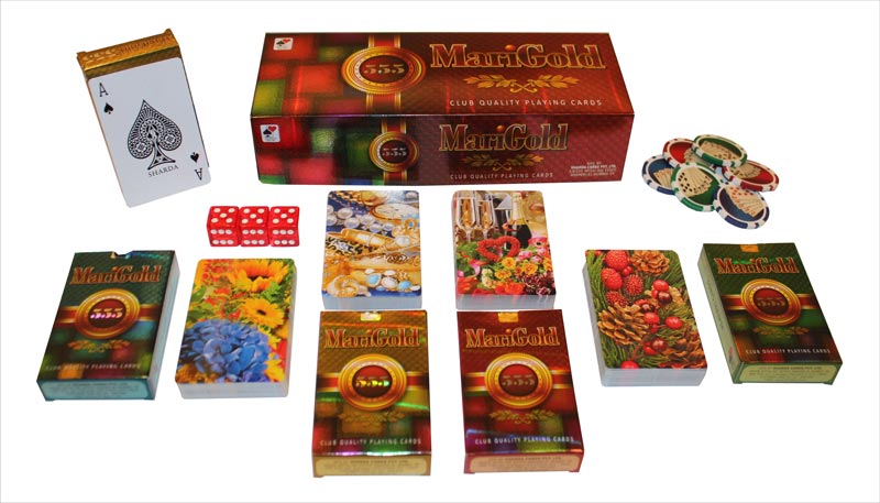 Club Quality Playing Card (Marigold 555)