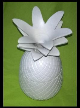 NS - A309 Pineapple Shaped Metal Box