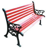 Wrought  Iron Bench - MTL-BEN-MW-05