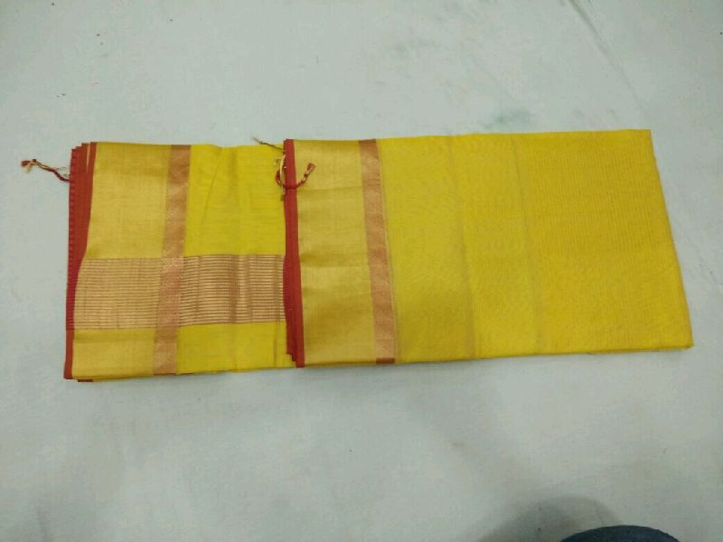 Pure Silk Cotton Saree 15