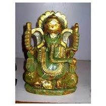 Semi Precious Stone Ganesh Statue