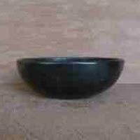 Black Stone Soup Bowl