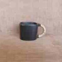 Black Stone Square Coffee Mug