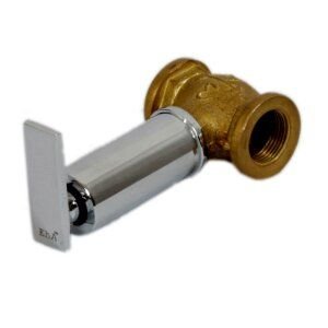 Concealed Stopcock with Adjustable Flange (15mm)