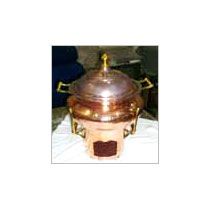 Copper Chauffing Dish Maharaja Style