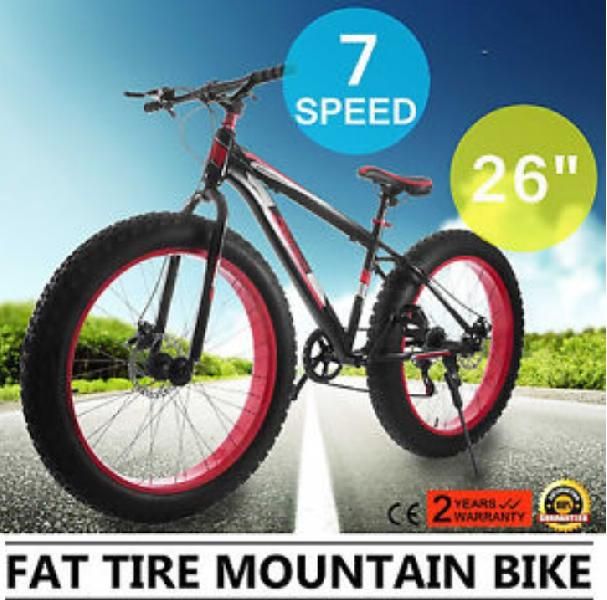 Fat Tire Mountain Bike 01