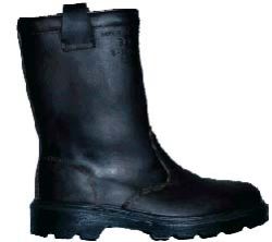 Leather Rigger Boots